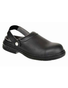 Portwest FW82 - Steelite Safety Clog SB AE WRU - Black Footwear